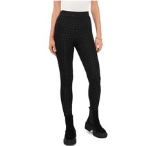 Vince Camuto Women&#39;s Black Houndstooth Pull On Casual Leggings XS B4HP - $29.95