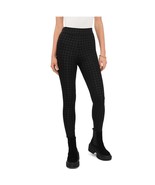 Vince Camuto Women&#39;s Black Houndstooth Pull On Casual Leggings XS B4HP - £23.55 GBP