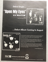 The Nazz Todd Rundgren Magazine Ad for Open My Eyes Original 1968 - $25.00