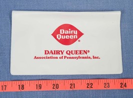 Vintage Dairy Queen of Pennsylvania Vinyl Checkbook Cover Advertising dq - £19.32 GBP
