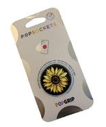 PopSockets Sunflower Flower Sunnyside Black Phone Holder Grip Swappable ... - $13.26 CAD
