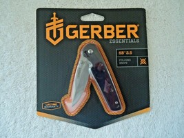 &quot; NIP &quot; Gerber Essentials SB 2.5 Fine Edge Folding Knife &quot; GREAT GIFT IT... - £18.39 GBP