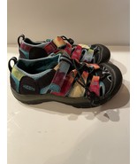 KEEN Newport Retro Rainbow Tie Dye Waterproof Sport Sandals Kid’s Size 1 - £40.89 GBP