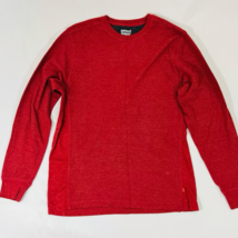 Levi&#39;s Thermal Long Sleeve Shirt Small Red - £9.74 GBP