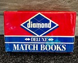 Diamond Deluxe Vintage 50 Match Books Original Wrapping Unopened 1000 Co... - $24.18