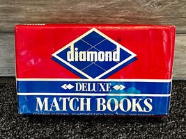 Diamond Deluxe Vintage 50 Match Books Original Wrapping Unopened 1000 Count - - £19.02 GBP