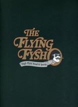 The Flying Fysh Menu 1981 Salina Kansas Secret Recipes  - $44.50