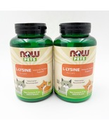 X2 Now Foods Pets L-Lysine for Cats, 8 oz (226.8 g) BB 8/25 - £19.54 GBP