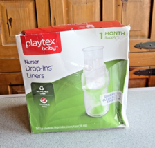 Playtex Baby Nurser Drop Ins Liners 150 Count Box 4oz 1 Month Supply - £14.90 GBP