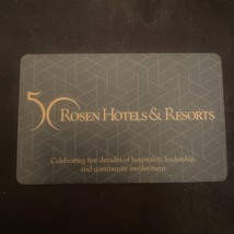 Rosen Hotels &amp; Resorts Key Card Orlando World Center Florida Marriott - £2.30 GBP