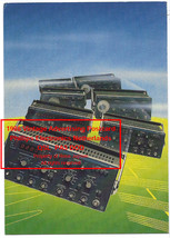 1986 Vintage Advertising Postcard Phillips Electronics Netherlands QSL PA3 DOD - £7.98 GBP