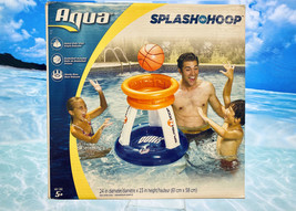 Aqua Leisure Splash N Hoop Basketball Game 24&quot;D x 23&quot;H~Heavy Duty Pool Toys - £13.15 GBP