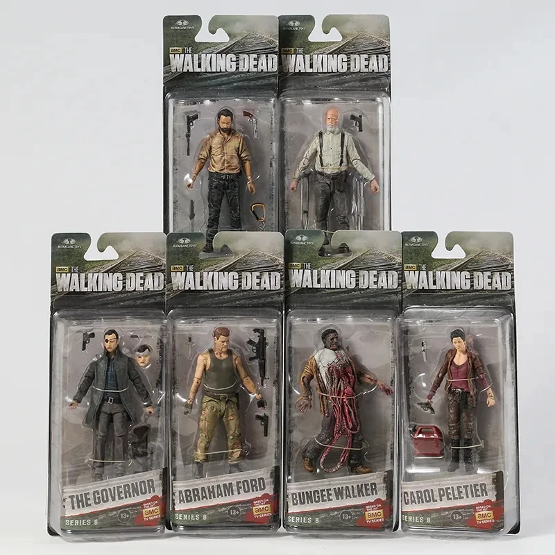 McFarlane Toys Series The Walking Dead Abraham Ford Bungee Walker Rick Grimes - £20.78 GBP+