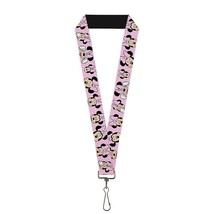 Minnie Mouse Pink Dots Lanyard Pink - $13.98