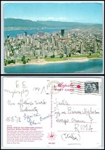 CANADA Postcard - Vancouver, Downtown District Aerial View C14 - $3.22