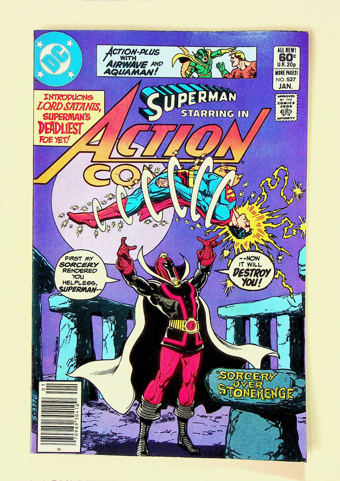 Action Comics #527 (Jan 1982, DC) - Good+ - $2.49