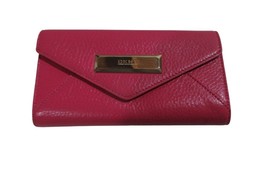 DKNY Soft Ego Leather Trifold Wallet Fuchsia - $42.00