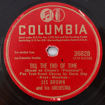 Les Brown - Till The End Of Time / He&#39;ll Have To Cross Atlan 78 rpm Record 36828 - $19.62