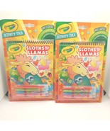 2x Crayola Sloths Love Llamas Coloring Book activity pad With Twistable ... - €7,26 EUR