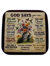  Handmade Glossy Christian Magnet – “God Says You Are” – Scripture Ident... - $6.62 CAD