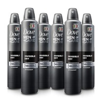 6 Cans of Dove Men+Care Invisible Dry 150ml Anti-Perspirant Anti-Transpirant Spr - £34.36 GBP