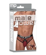 THONG UNDERWEAR MALE POWER COCK PIT RING  REMOVABLE POUCH BREATHABLE MESH - £18.07 GBP