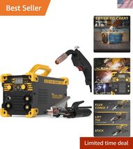 Versatile 135A Mini MIG Welder - Lightweight, Gasless 3-in-1 Welding Sol... - $130.67