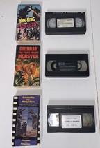 Godzilla vs King Kong Ghidrah Megalon Vtg VHS Lot of 3 - £25.54 GBP