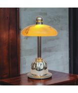 Chrom Art Deco Lamp &quot;SILVER MOON&quot; Unique Desk Lamp Lamp Berliner - $746.85 CAD