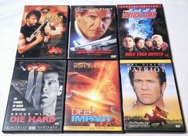 Delta Force 2, Deep Impact, Vertical Limit, Air Force One, Patriot &amp; Die Hard  - £12.60 GBP