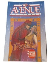 Vintage Playbill 5th Avenue Theatre Seattle 1990 Desert Song - £7.85 GBP