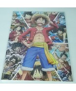 Luffy Zoro #016 One Piece Double-sided Art Size A4 8&quot; x 11&quot; Waifu Card M... - £30.92 GBP