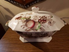 Johnson Brothers Harvest Time Rectangular Tureen &amp; Lid - £195.61 GBP