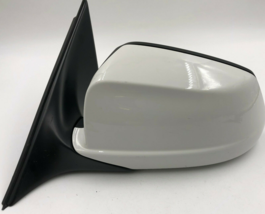 2011-2012 BMW 535i Driver Side View Power Door Mirror White OEM B02B53003 - £111.31 GBP