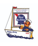 Pabst Blue Ribbon Sailboat Cool Blue Decal / Bumper Sticker - £2.82 GBP+