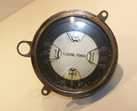 1937 PLYMOUTH COUPE FUEL HEAT OIL AMPS FLOATING POWER GAUGE CLUSTER OEM - £215.32 GBP