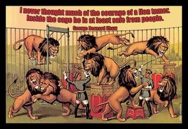 Courage of a Lion Tamer by George Bernard Shaw - Art Print - $21.99+