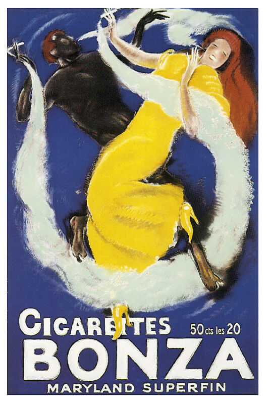French Interracial POSTER.Home wall Smokers.Art for Home Bar Decor.153