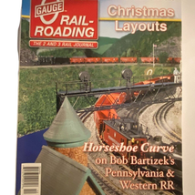 O Gauge Railroading December 2003 Christmas Layouts Horseshoe Curve Western RR - £6.17 GBP