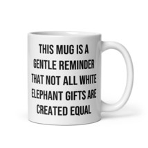 White Elephant Office Party Exchange Gag Coffee Mug For Christmas - £15.70 GBP+