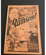 1930&#39;s Ransom! The Story of a Lost Child dime pulp serialized magazine i... - £9.55 GBP
