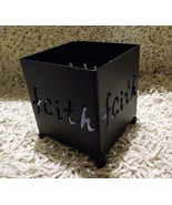 FAITH METAL CANDLE HOLDER - £6.45 GBP