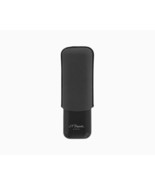 S.T. Dupont - Double Cigar Case Leather Black Grain Matte - 183240 - $340.29 CAD