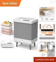 35L Aromatherapy Towel Warmer &amp; Dryer with Timer - Foldable Home Spa Luxury - $161.32