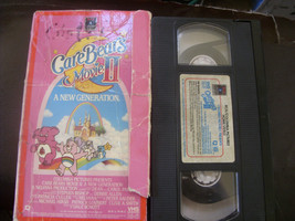 CARE BEARS 2 New Generation 1986 Movie RCA Columbia VHS Tape - £7.10 GBP