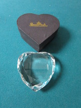Rosenthal crystal heart shaped paperweight NIB 3 1/2&quot; [*7] - £59.35 GBP
