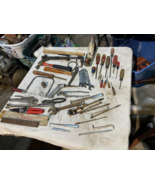 LOT  about 50  Vintage Craftsman Wrenches, Screwdrivers, hammers, BITS, ... - $241.22 CAD