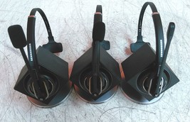 Defective Lot of 3 Sennheiser DW Pro 1 Headset &amp; DW BS Base Station AS-IS - £67.83 GBP