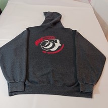 Jerzees Nublend AUTO WORKS Men's Red Cotton Blend Pullover Hoodie Sweatshirt XL image 2