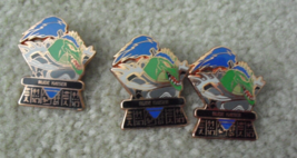 Lot of 3 2003 Yu Gi Oh Rude Kaiser YUGIOH Enamel Lapel Jacket Pins NOS - £22.55 GBP